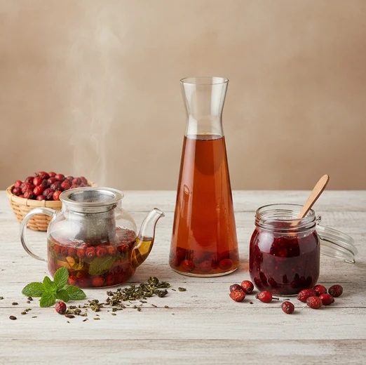 Domaći recepti sa šipkom: čaj, sirup i džem